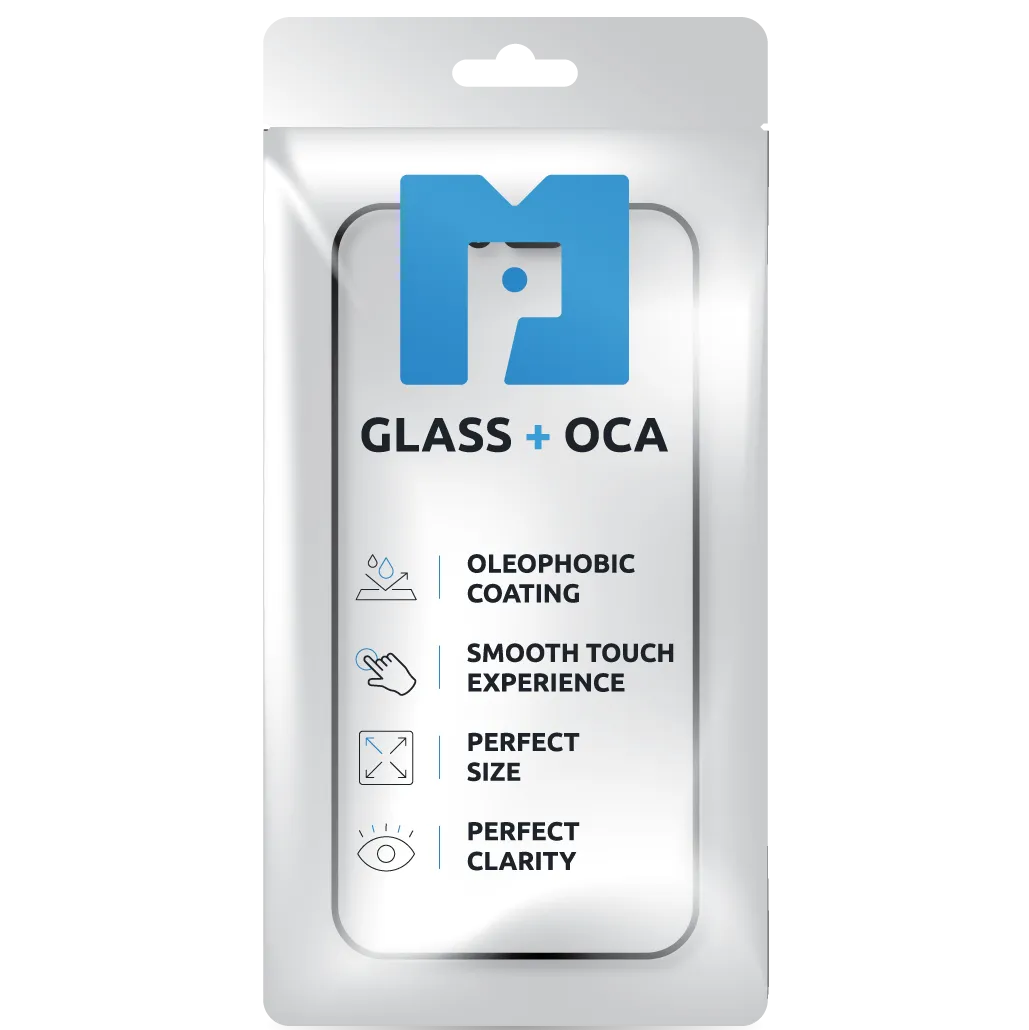 Vetro Schermo + OCA MP compatibile con Samsung Galaxy S25 Edge S937, Nero - immagine 1