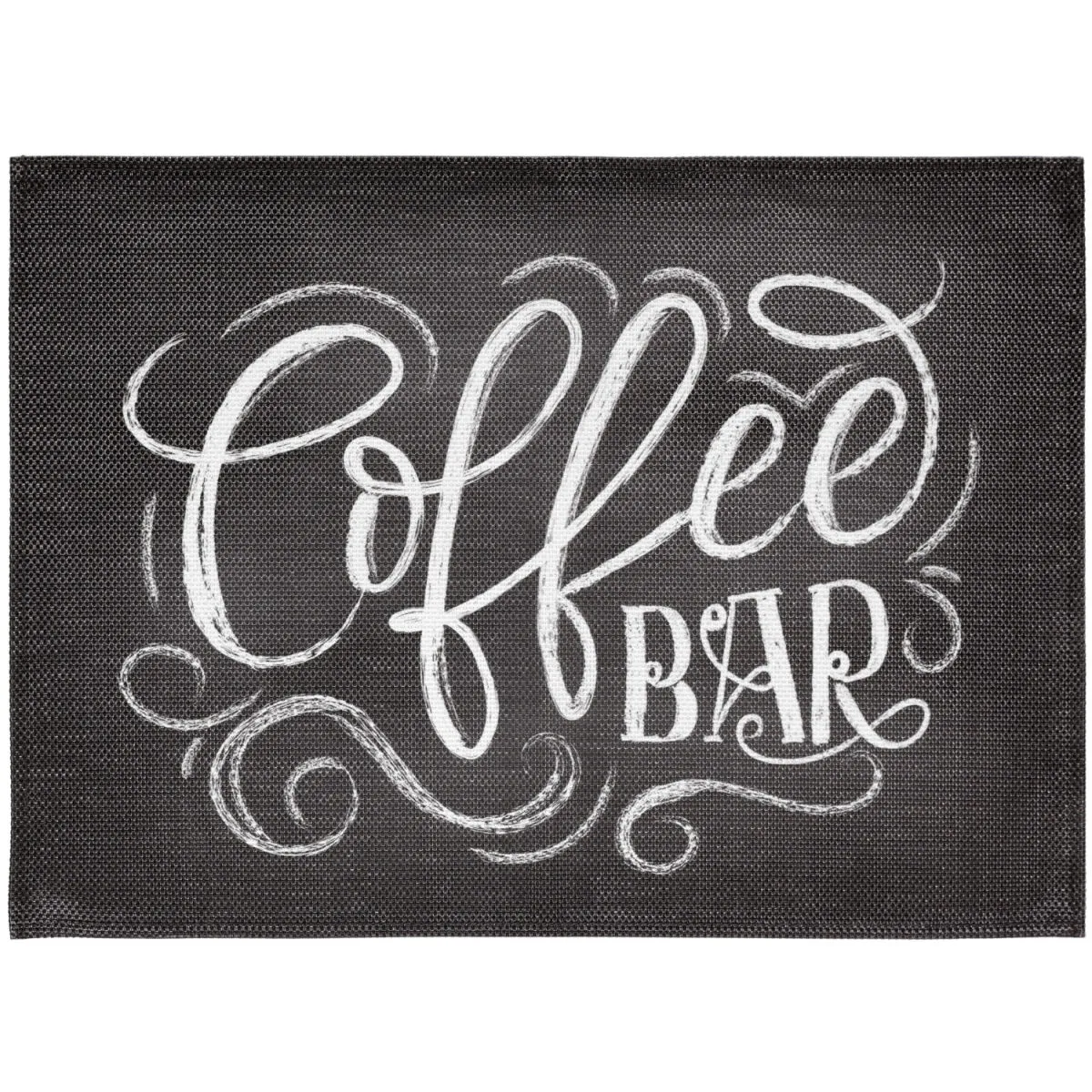 4x ERWIN M. Tovaglietta americana Tenoris Coffee; 33x45 cm (LxL); nero; 4 pz. / Pacco - immagine 1