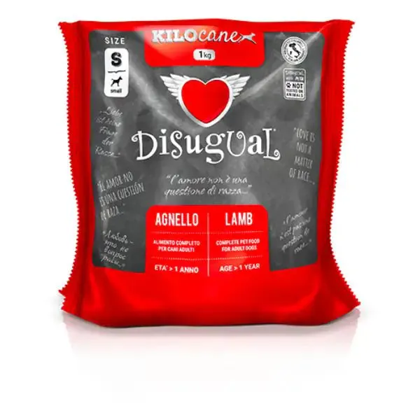 Disugual Agnello Adult Small 1 kg - Croccantini per cani - immagine 1