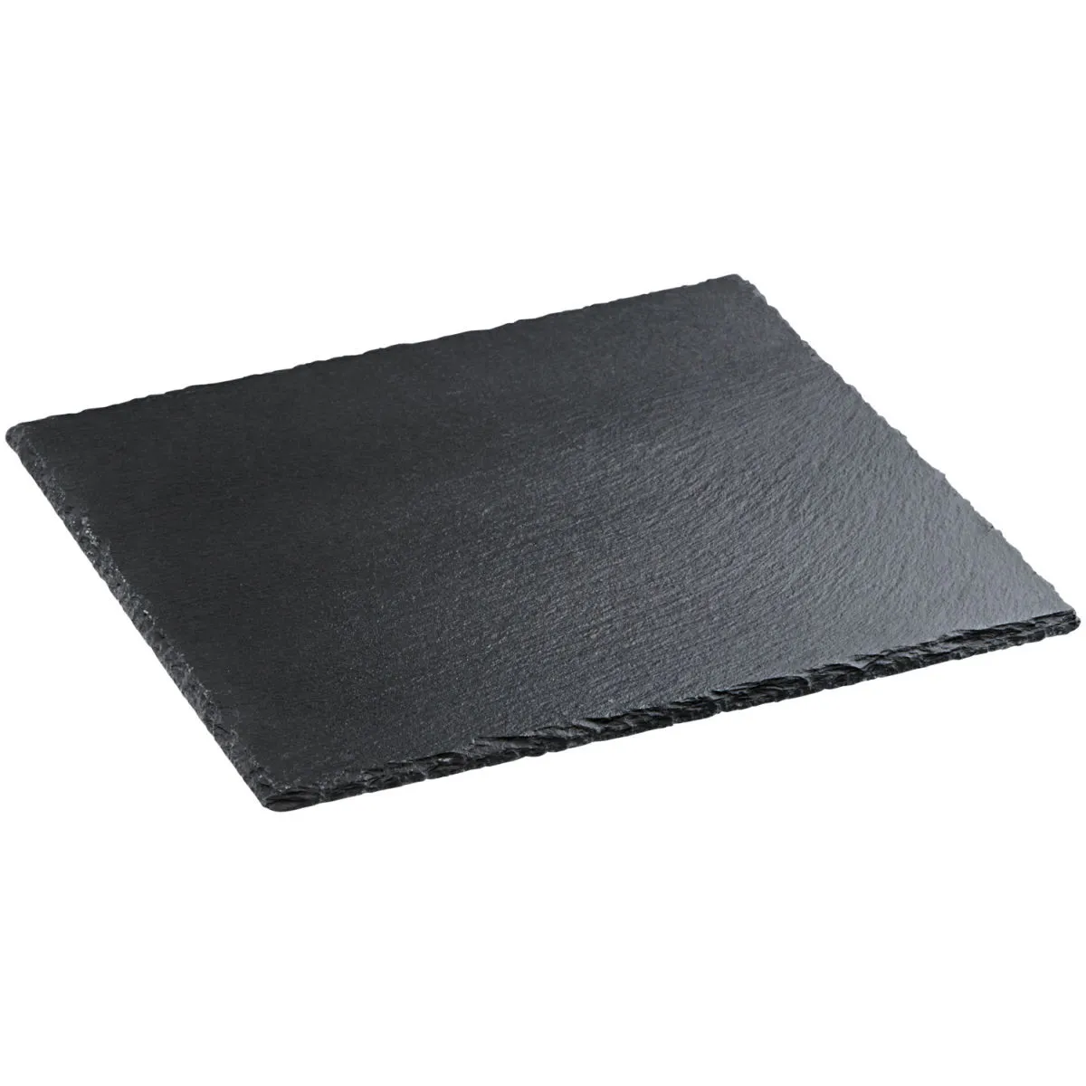 2x VEGA Piatto in ardesia Patara quadrato; 35x35x0.5 cm (LxLxH); nero; quadrata; 2 pz. / Pacco - immagine 1