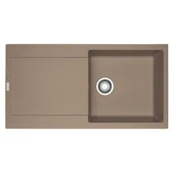 Lavello 1 vasca (97x50cm) Mrg 611 L MARIS Oyster Opaco 114 0490 280 - immagine 1