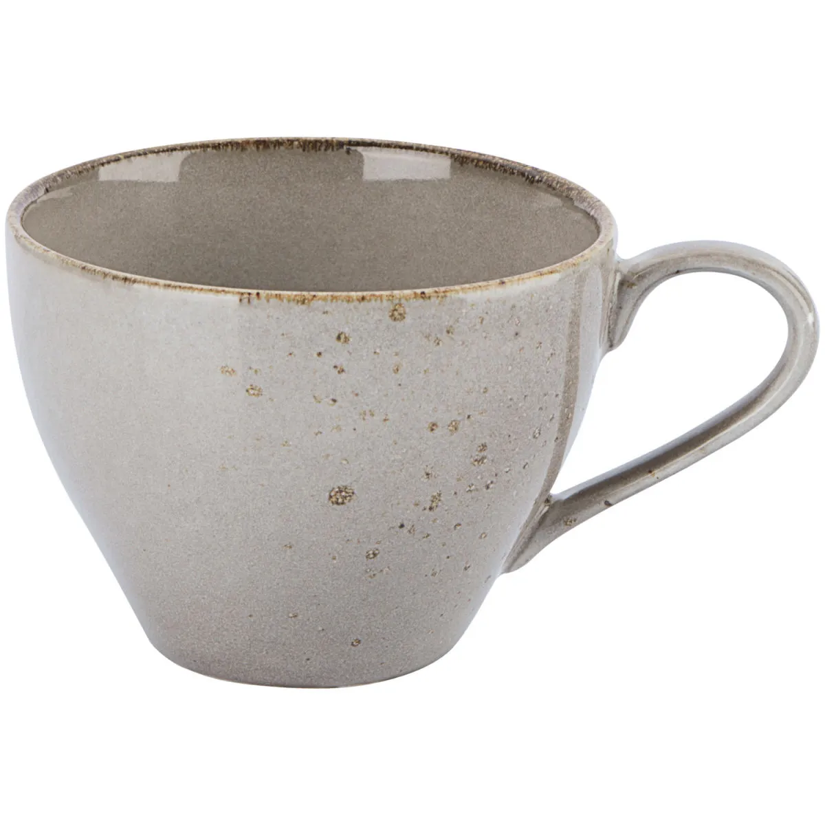 6x VEGA Tazza cappuccino Palana; 240 ml, 9.3x6.8 cm (ØxH); grigio; 6 pz. / Pacco - immagine 1