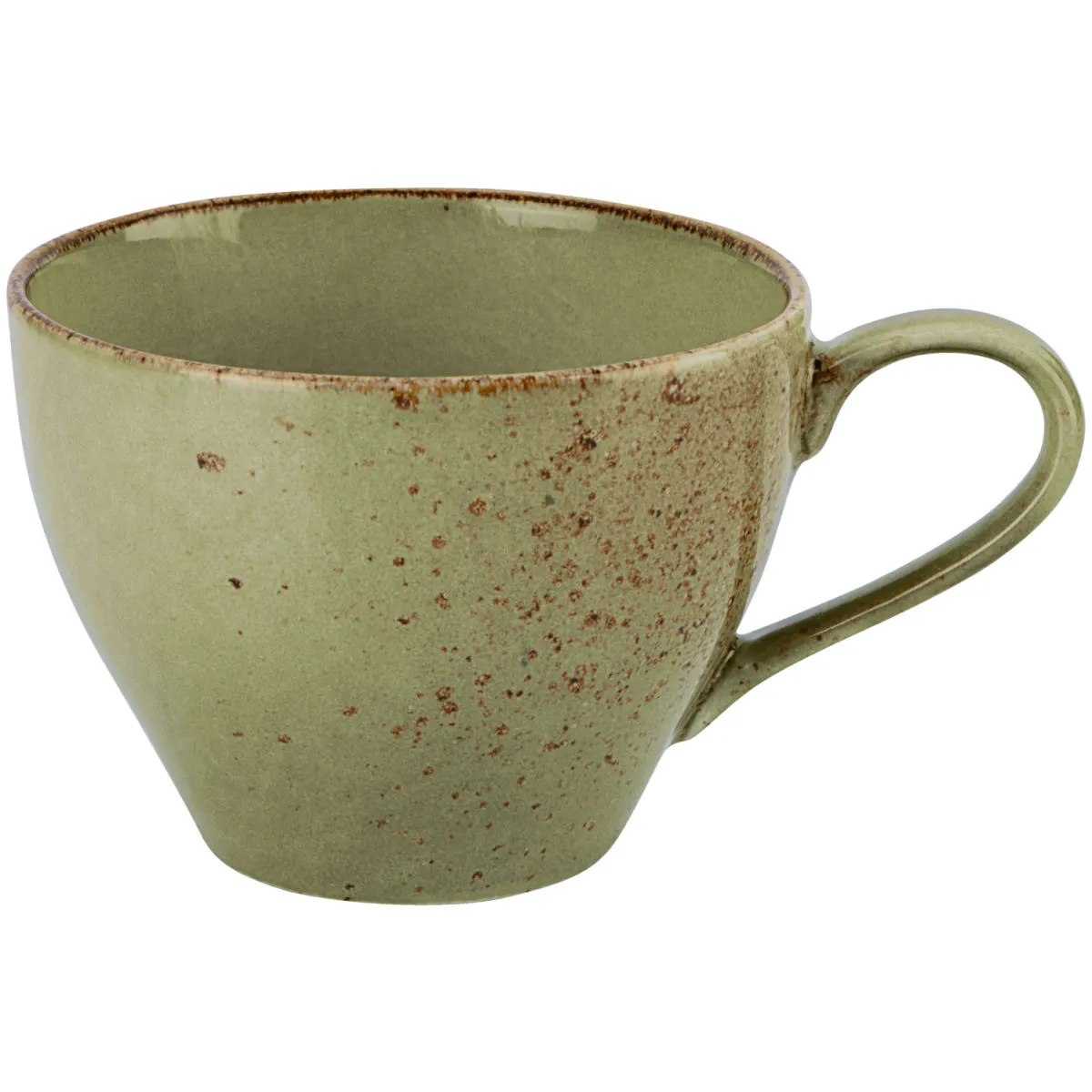6x VEGA Tazza cappuccino Palana; 240 ml, 9.3x6.8 cm (ØxH); verde lime; 6 pz. / Pacco - immagine 1
