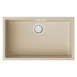 Lavello 1 vasca (75,6x45,6cm) ZEN 130 Champagne Satinato LKZ13095 - immagine 1