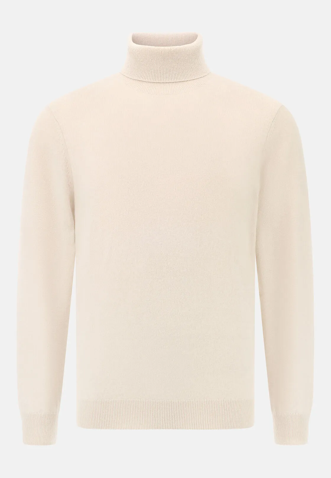 Boggi, Maglia Dolcevita In Cashmere, Uomo, Ghiaccio, Taglia: XXL - immagine 5