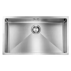 Lavello 1 vasca (77x45cm) FILORAGGIATO Inox Satinato 012026XCSSP - immagine 1