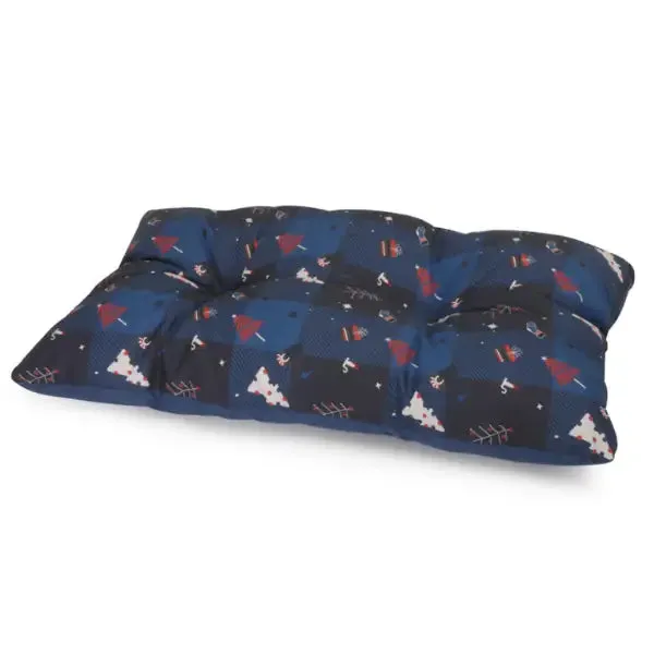 Cuscino rettangolare con impunture natalizio Camon 100 x 70 cm - immagine 1