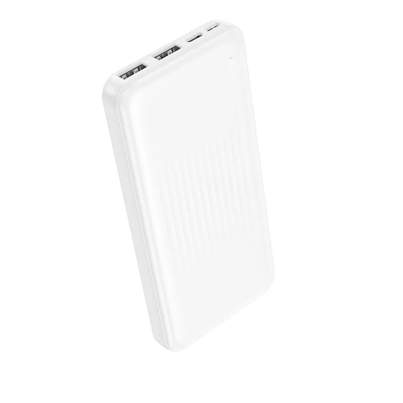 Batteria Esterna Borofone BJ78 Clever, 10000mAh, 10W, 2 x USB-A, Bianca - immagine 1