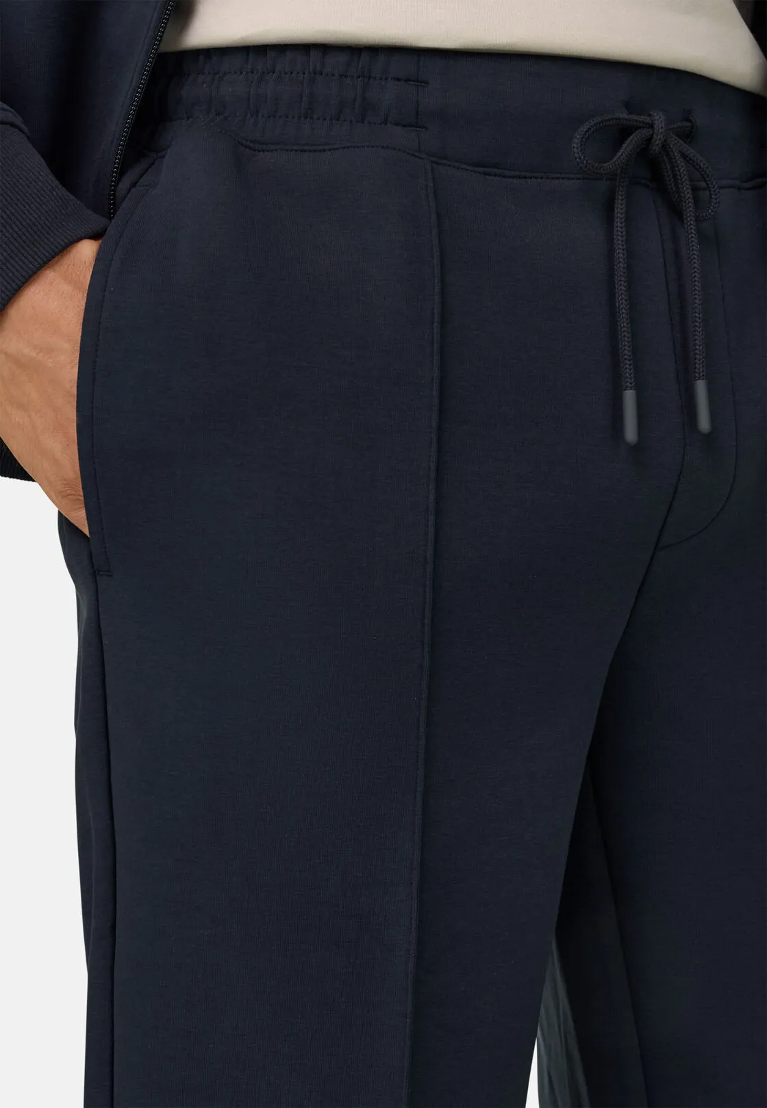Boggi, Pantaloni In Scuba, Uomo, Navy, Taglia: XL - immagine 3