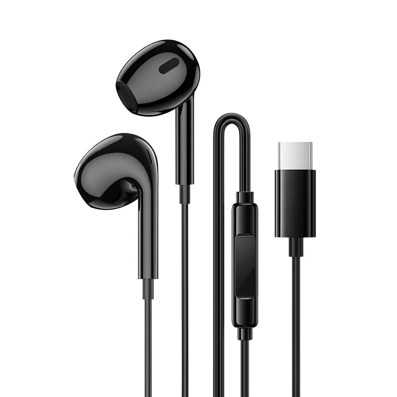 Auricolari USB-C Borofone BM100 Max Fuente, Nero - immagine 1