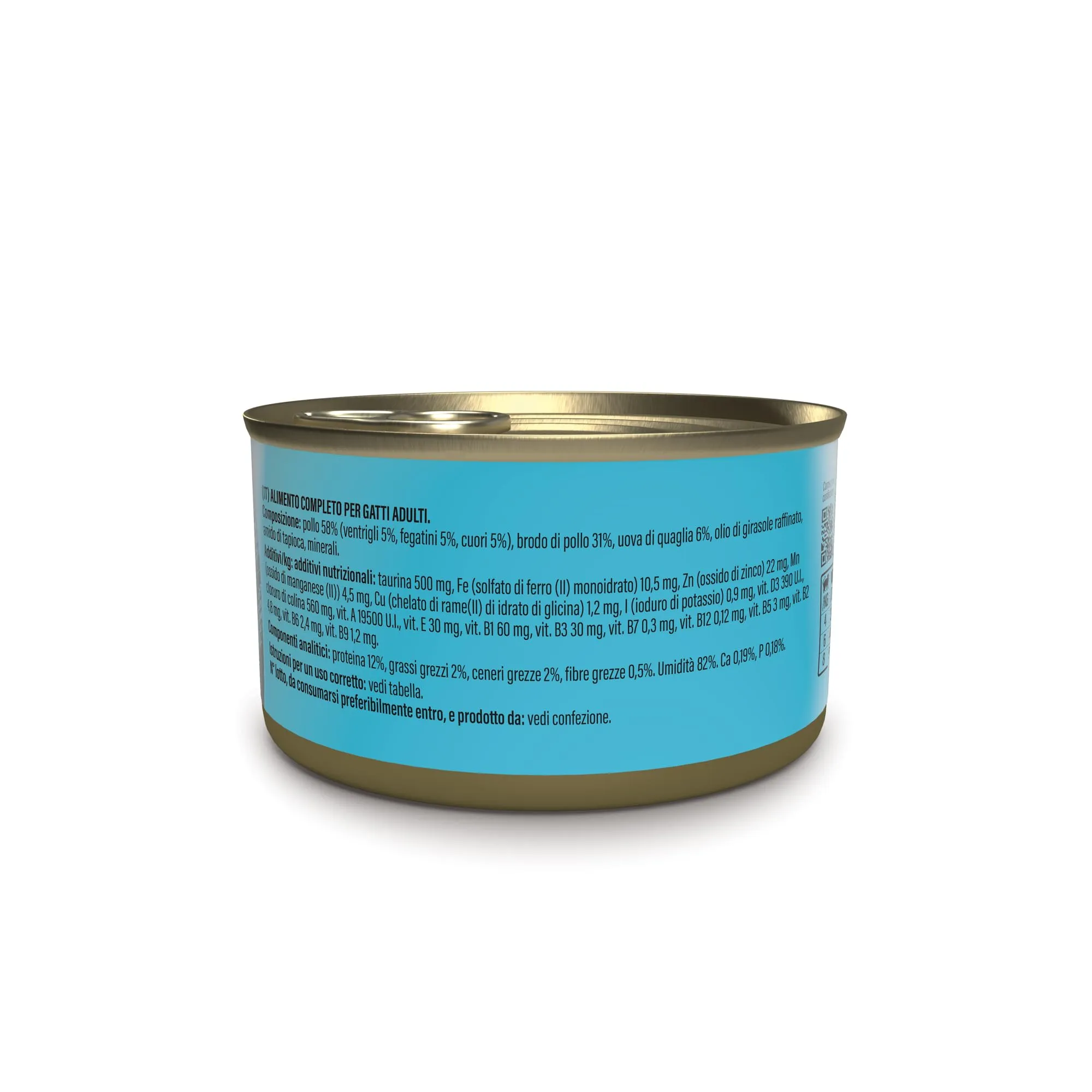 Schesir After Dark, Filetti di Pollo con Uova di Quaglia in Brodo, Alimento Umido Completo per Gatti, in Lattina, Grain Free, Alto Contenuto di Proteine, Fonte di Idratazione, 12 x 80 g - immagine 4