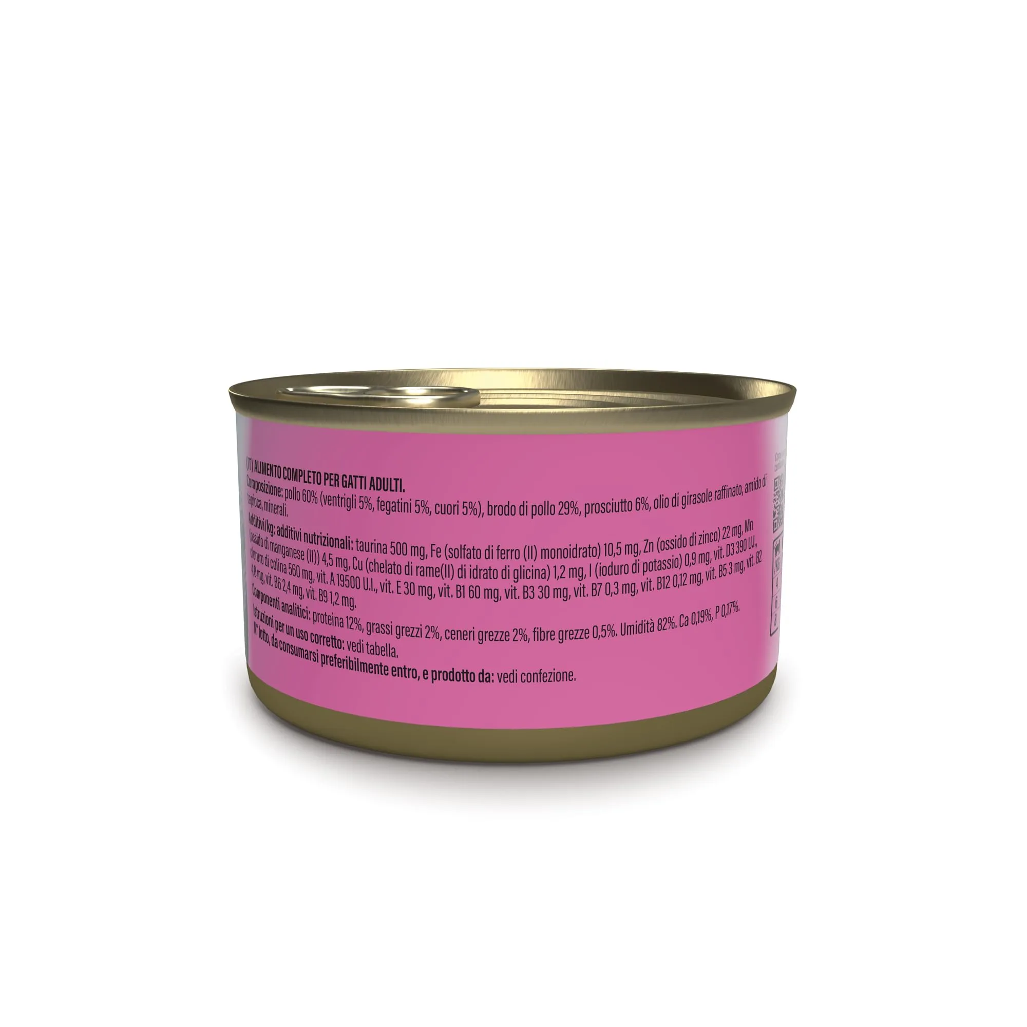 Schesir After Dark, Filetti di Pollo con Prosciutto in Brodo, Alimento Umido Completo per Gatti, in Lattina, Grain Free, Alto Contenuto di Proteine, Fonte di Idratazione, 12 x 80 g - immagine 4