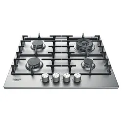 Piano cottura gas 4 zone Pph 60G Df Ix Inox (60cm) - immagine 1