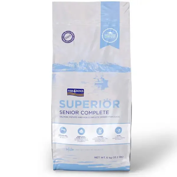 Fish4Dogs Superior Senior Complete Small al Salmone 6 kg - Croccantini per cani - immagine 1