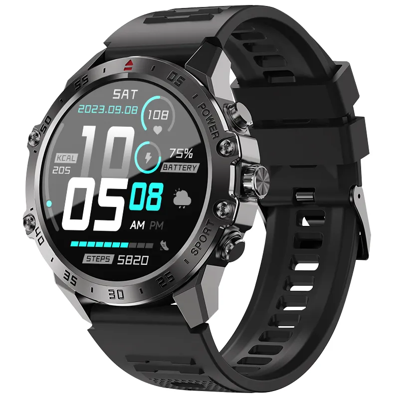 Smartwatch BWOO WA-08, Nero - immagine 1