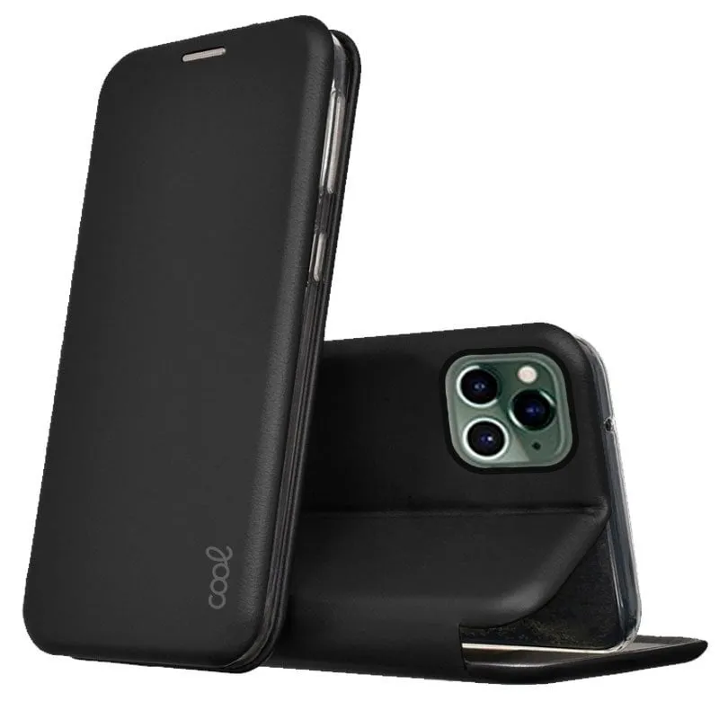 Fantastica custodia Flip Cover Elegance Nera per iPhone 14 Pro - immagine 1