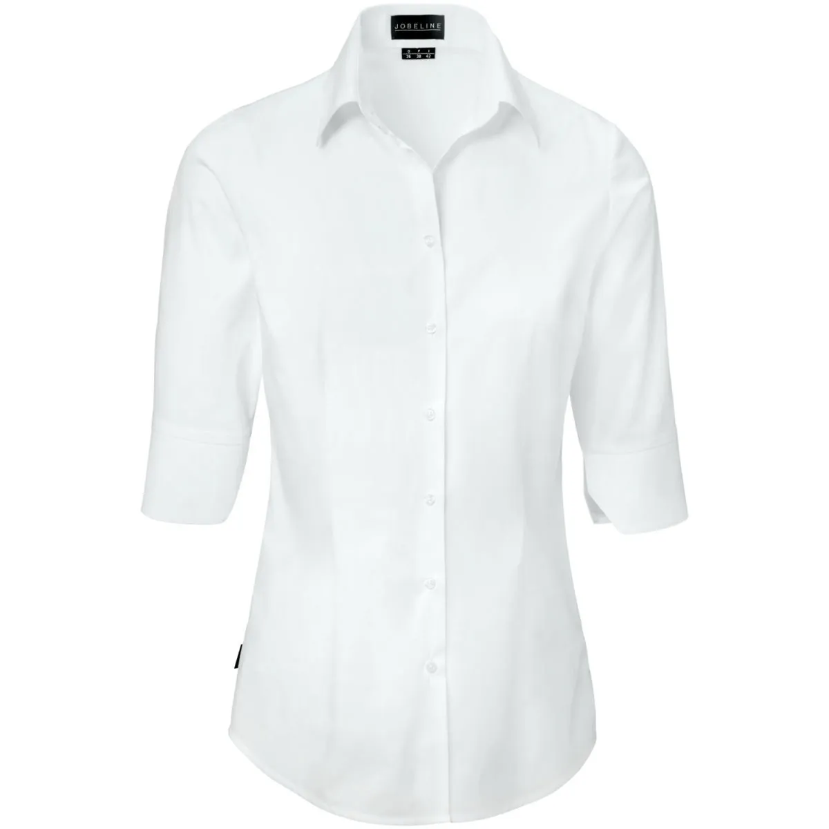 JOBELINE Camicetta Delano maniche 3/4; Taglia 54; bianco - immagine 1