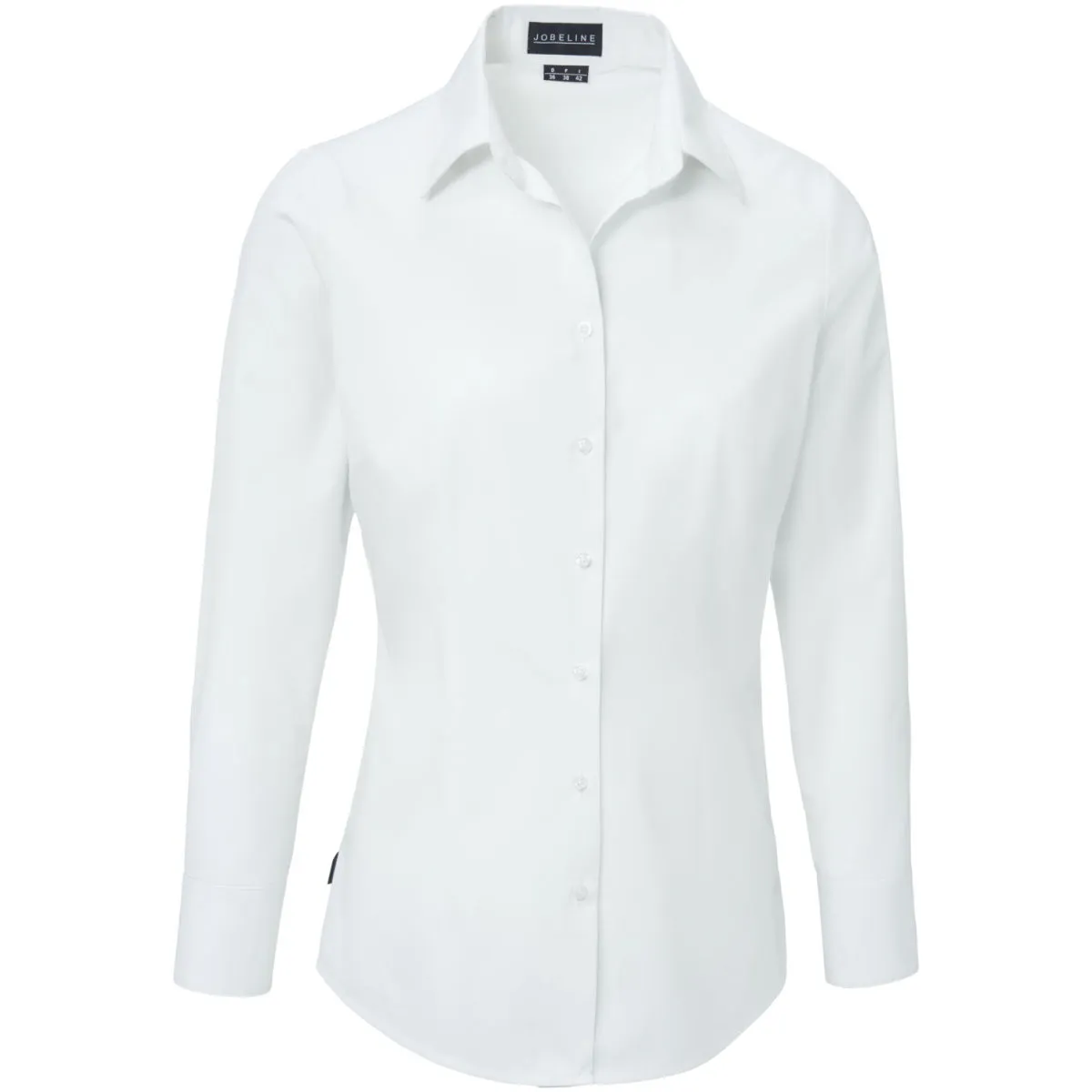JOBELINE Camicetta Delano maniche lunghe; Taglia 54; bianco - immagine 1