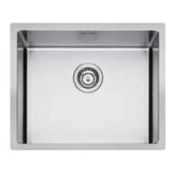 Lavello 1 vasca (54x44cm) RADIUS Inox Spazzolato LNR54FSFR - immagine 1