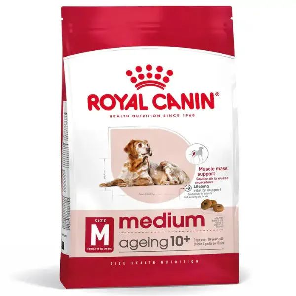 Royal Canin Medium Ageing 10+ 15 kg (scadenza: 22/10/2026) - Croccantini per cani - immagine 1