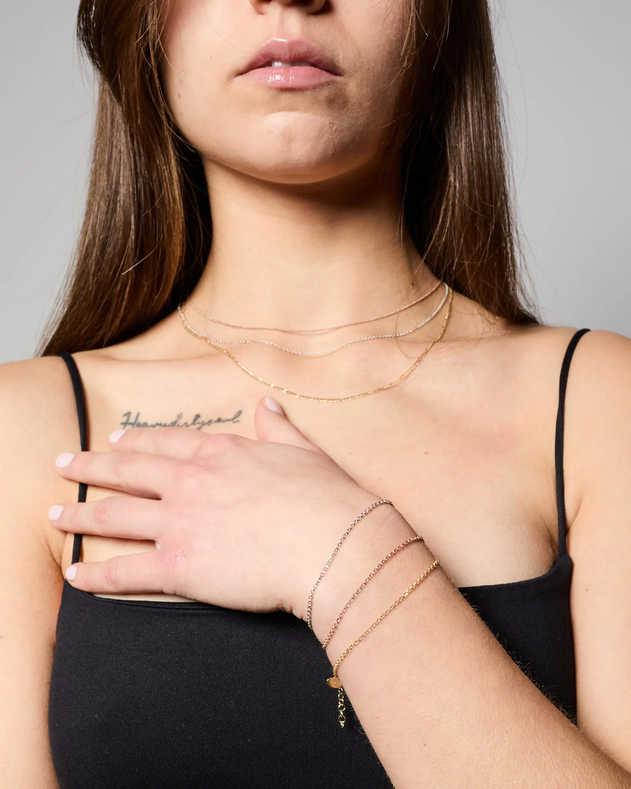 Louis Ciocchetti dal 1887- Bracciale Argento 925 Sottile, Fine, Bracciale fine donna elegante, ideale per charms, Braccialetto idea regalo Natale e San Valentino, made in italy - immagine 7