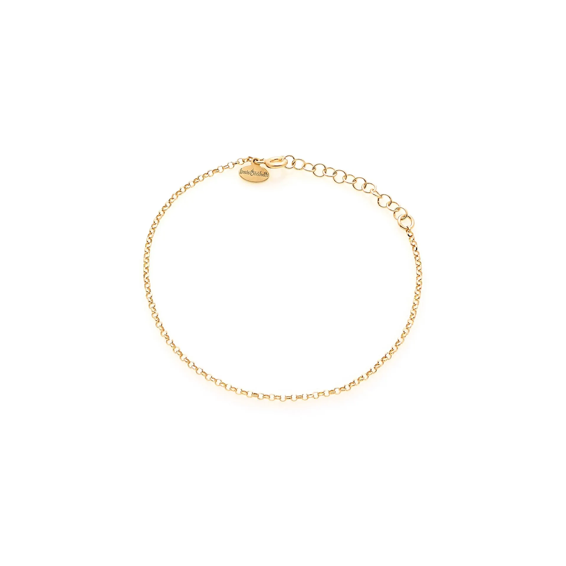 Louis Ciocchetti dal 1887- Bracciale Argento 925 Sottile, Fine, Bracciale fine donna elegante, ideale per charms, Braccialetto idea regalo Natale e San Valentino, made in italy - immagine 1