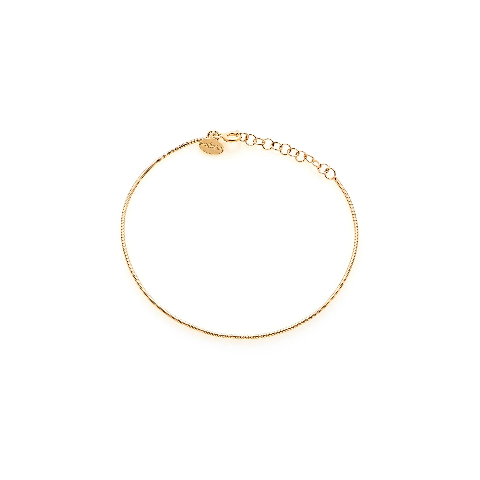 Louis Ciocchetti dal 1887- Bracciale Argento 925 Sottile, Fine, Bracciale fine donna elegante, ideale per charms, Braccialetto idea regalo Natale e San Valentino, made in italy - immagine 1
