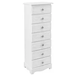 BLANC Cassettiera 7 Cassetti Bianco (30cm) - immagine 1