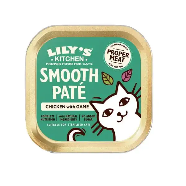 Lily's Kitchen Ricette Naturali 85 gr Pollo, selvaggina, maiale, tacchino - confezione da 19 pezzi - Cibo umido per gatti - immagine 1