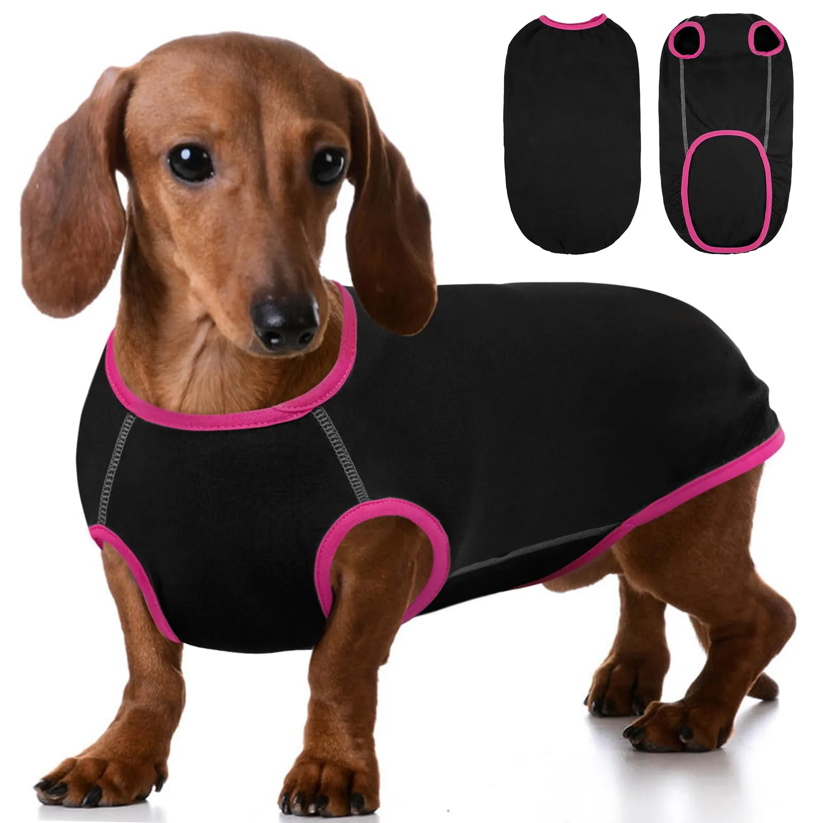Hjyokuso Maglione per Bassotto, Maglioncino Taglia Piccola, Felpa, Maglietta, Gilet, Vestiti per Cani - immagine 1