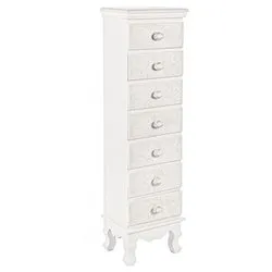 CLORINE Cassettiera 7 Cassetti Bianco (30cm) - immagine 1