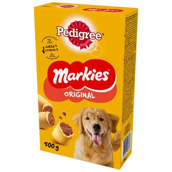 Pedigree Markies biscotti ripieni per cani 500 gr - immagine 1