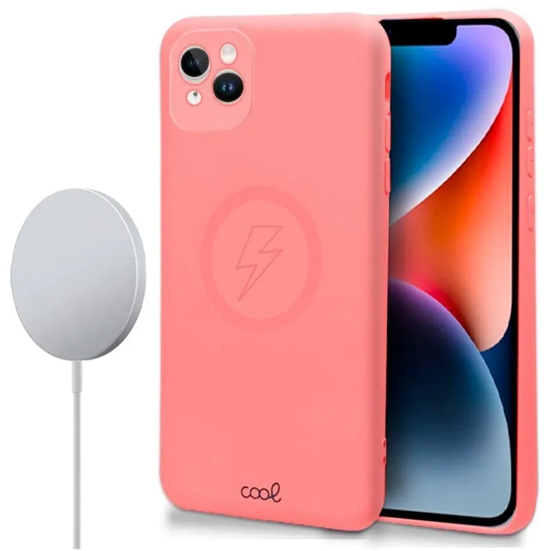 Custodia magnetica rosa freddo per iPhone 14 Plus - immagine 1