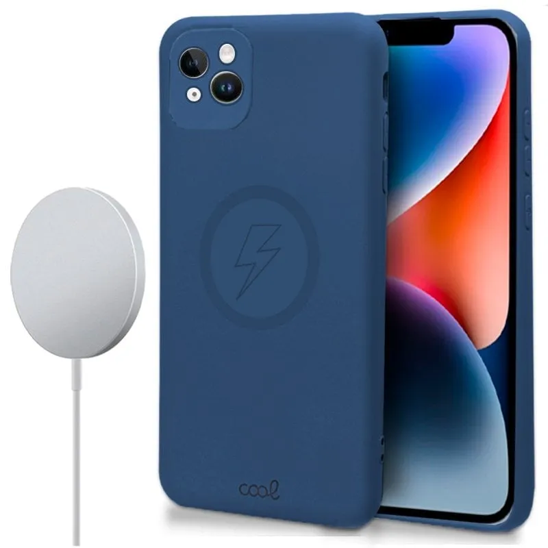 Fantastica custodia magnetica blu scuro per iPhone 14 Plus - immagine 1
