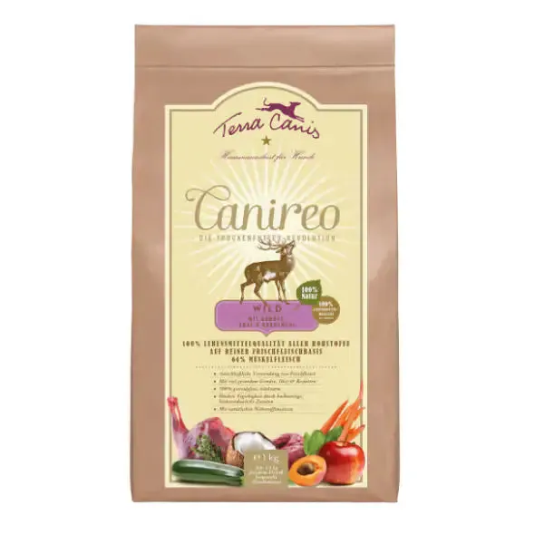 Terra Canis secco Canireo Grain Free Selvaggina 2,5 kg - Croccantini per cani - immagine 1