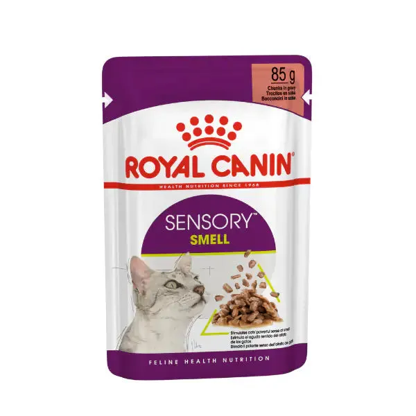 Royal Canin Cat Sensory Smell 85 gr In salsa - confezione da 12 pezzi - Cibo umido per gatti - immagine 1