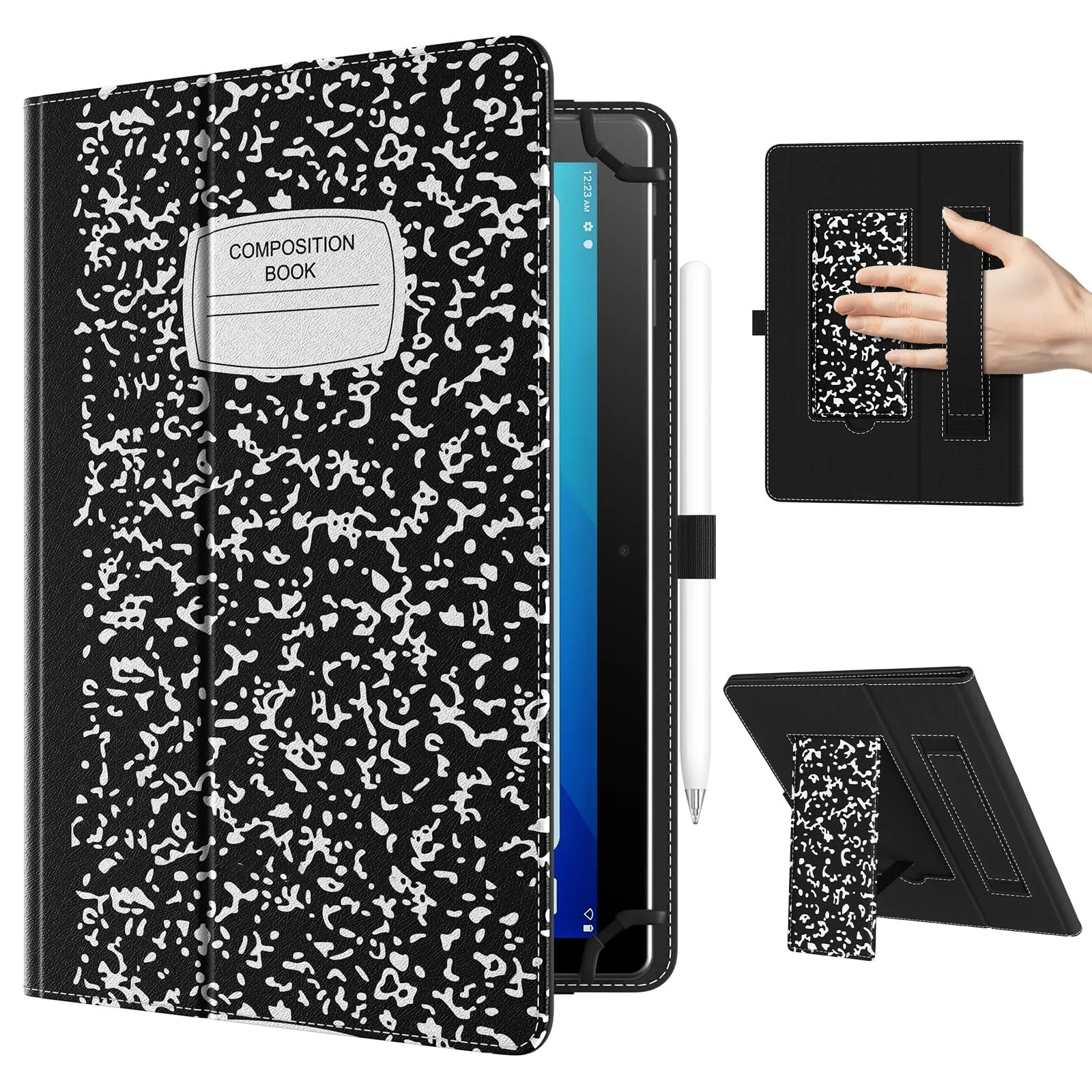 TiMOVO Custodia Universale per Tablet Android 10,1" con Anello per Penna - immagine 8