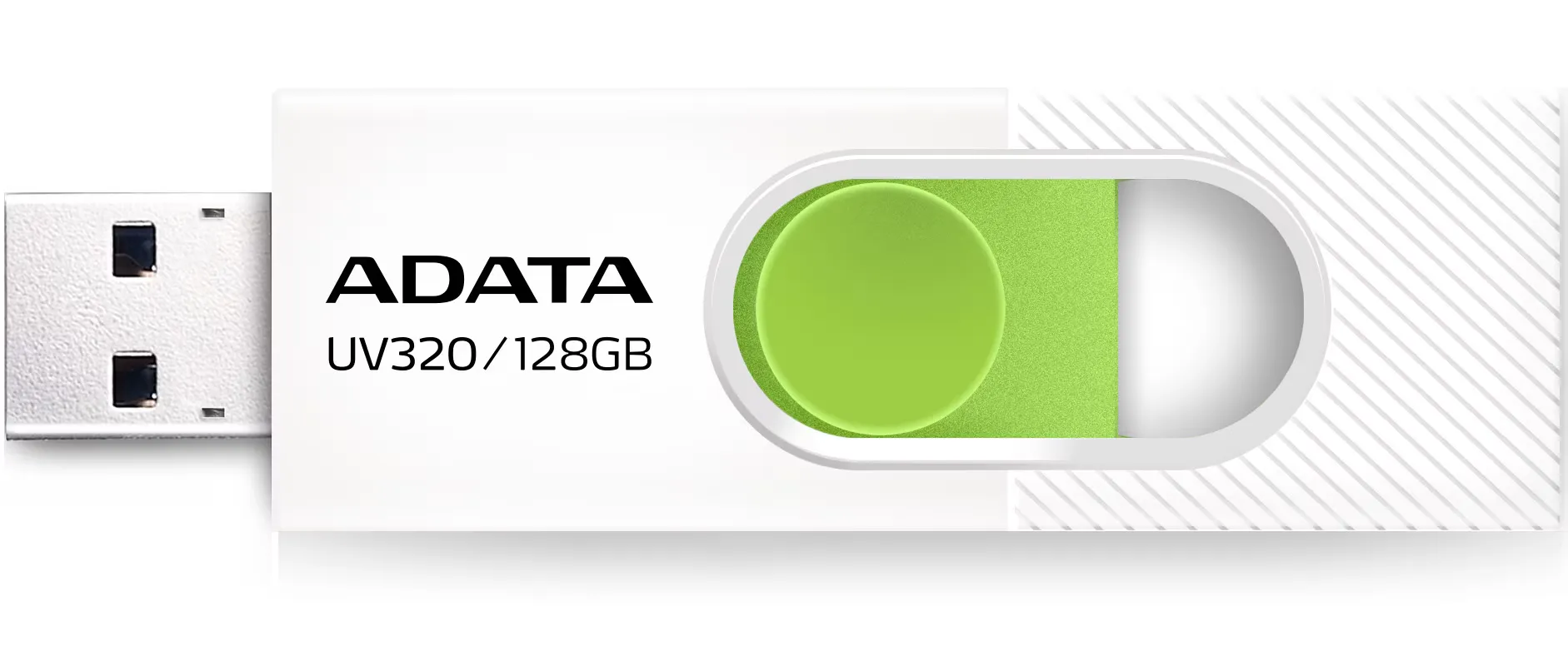 Memoria Esterna USB-A 3.2 Adata UV320, 128Gb AUV320-128G-RWHGN - immagine 1