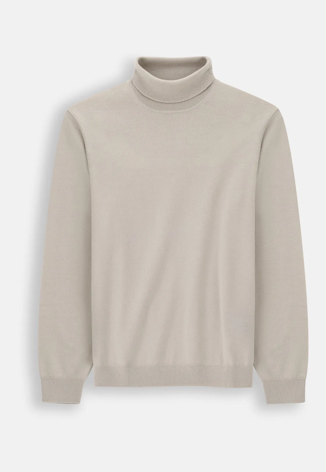 Boggi, Maglia Dolcevita In Lana Merino, Uomo, Sabbia, Taglia: L - immagine 5