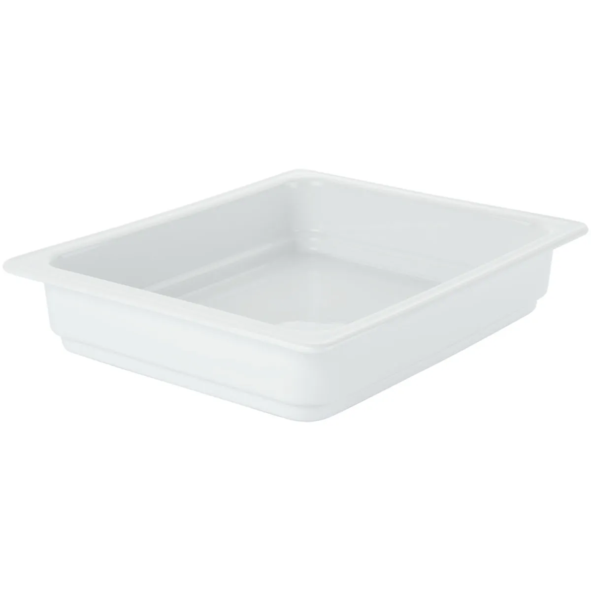 VEGA Contenitore gastronorm 1/2 Alessia alto; GN 1/2, 32.5x26.5x6.5 cm (LxLxP); bianco - immagine 1