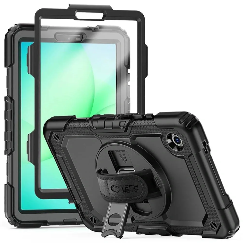 Custodia per Samsung Galaxy Tab A11 / Tab A9, Tech-Protect, Solid, Nera - immagine 1