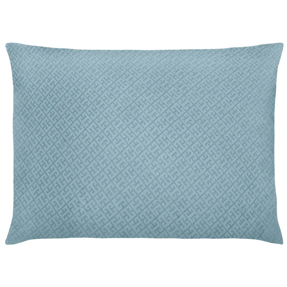 ERWIN M. Federa cuscino Maze chiusura a sacco; 65x100 cm (LxL); blu chiaro - immagine 1