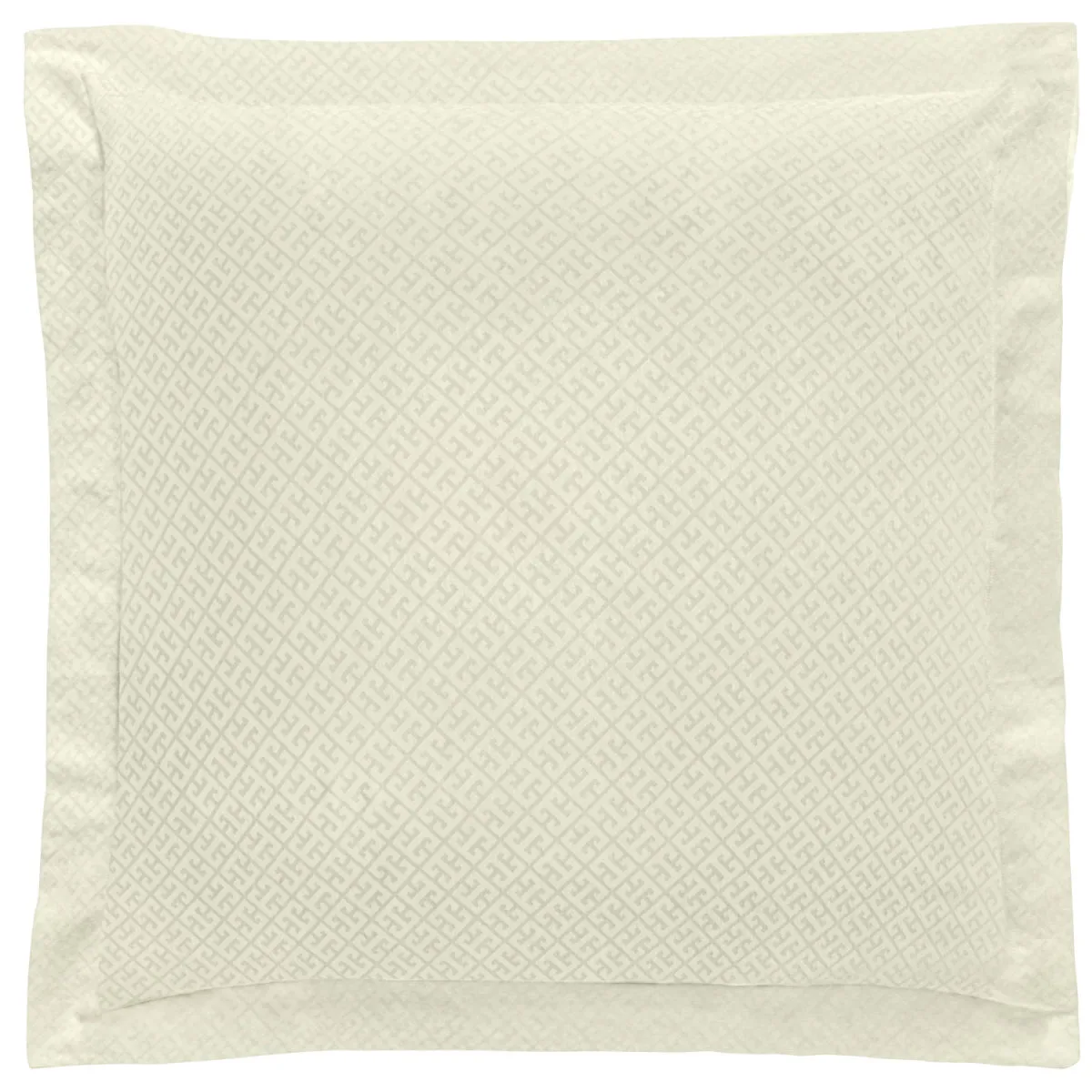 ERWIN M. Federa cuscino Maze chiusura a sacco; 80x80 cm (LxL); beige - immagine 1