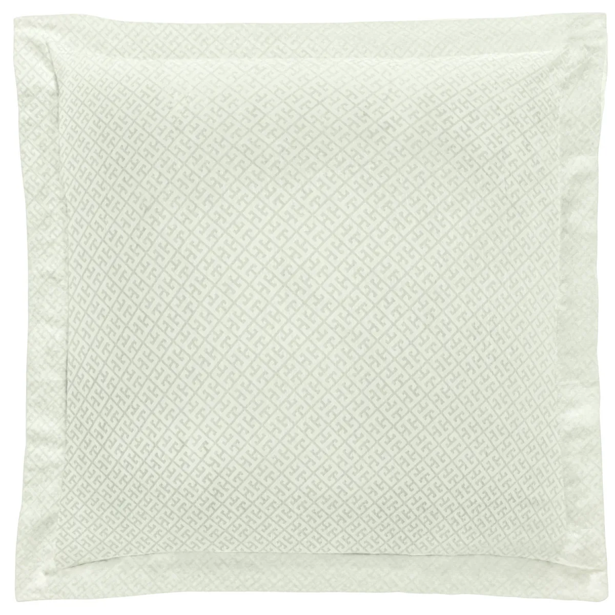 ERWIN M. Federa cuscino Maze; 65x65 cm (LxL); bianco perla - immagine 1