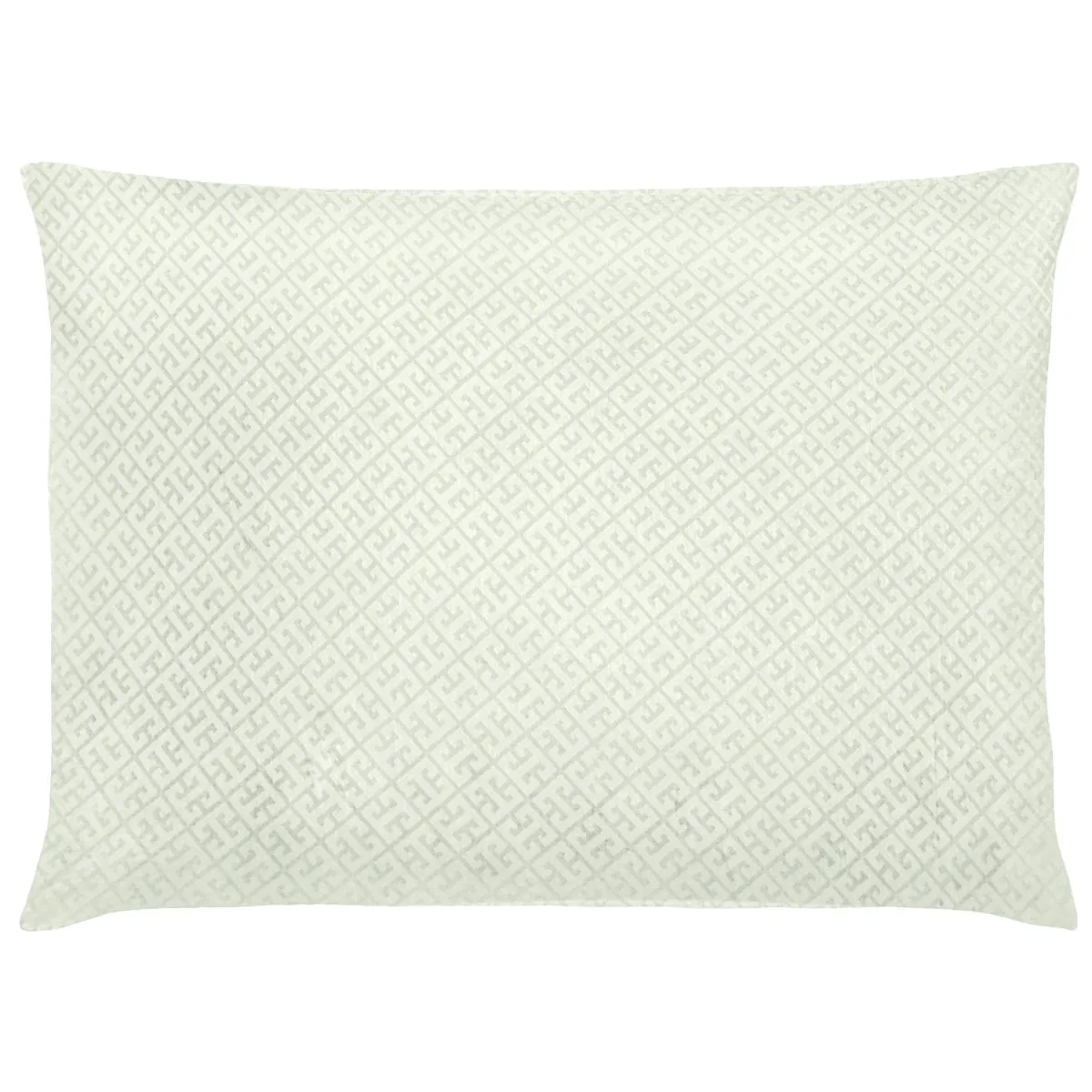 ERWIN M. Federa cuscino Maze chiusura a sacco; 65x100 cm (LxL); bianco perla - immagine 1