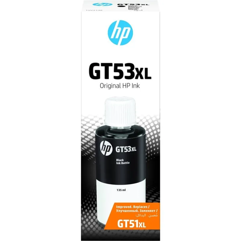 HP GT53XL 135-ml Black Original Ink Bottle - immagine 1