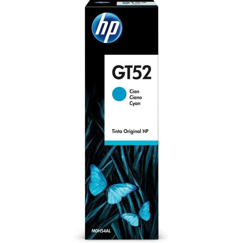 Flacone d'inchiostro ciano originale HP GT52 - immagine 1