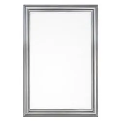 SANZIO Specchio senza luce Argento (60x90cm) - immagine 1