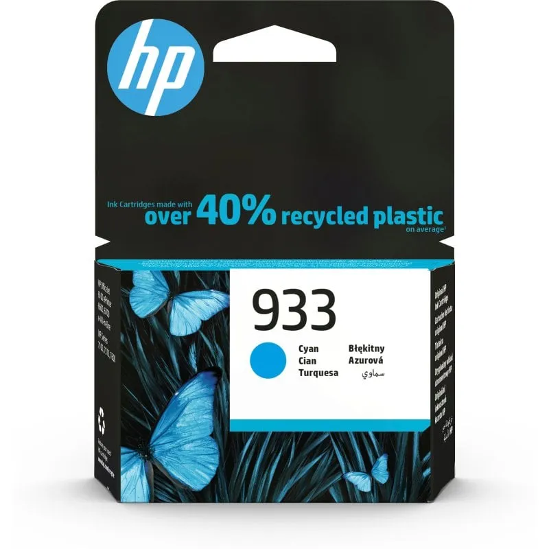 HP Cartuccia di inchiostro ciano originale 933 - immagine 1