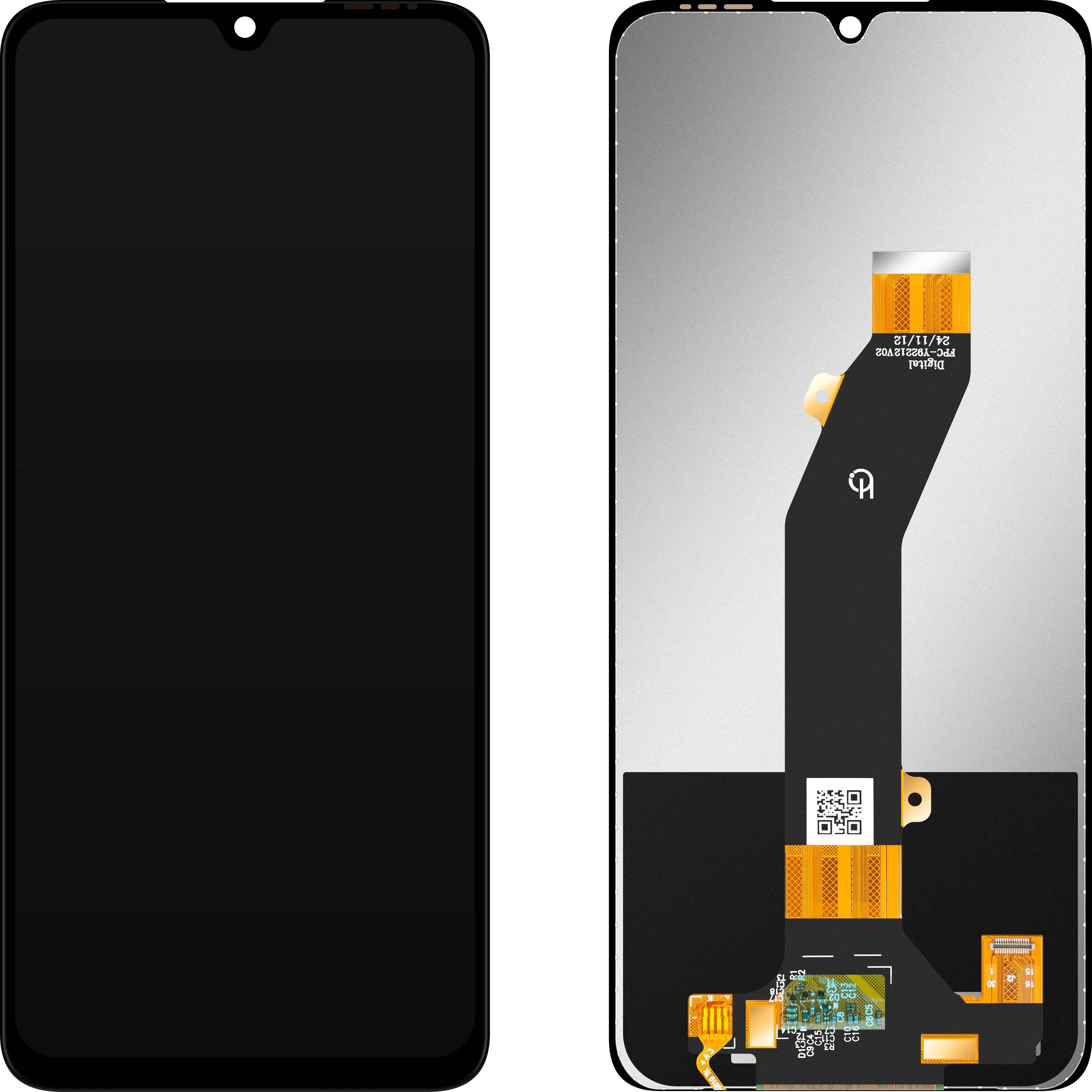 Display con Touchscreen MP compatibile con ZTE Blade V70 Max - immagine 1